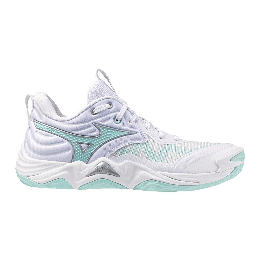 Mizuno WAVE MOMENTUM ELITE White/Blue Tint